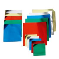 Alu Faltpapier 10 x 10 cm 50 Blatt