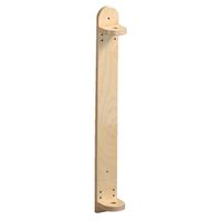 Wandanschlussleiste für KG-Trennwände, Höhe 136 cm