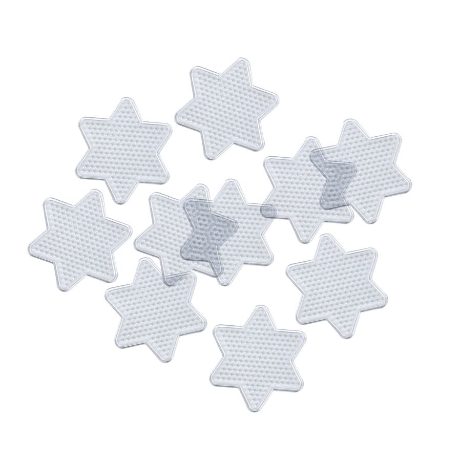 Steckplatten 10 Stk. Sterne