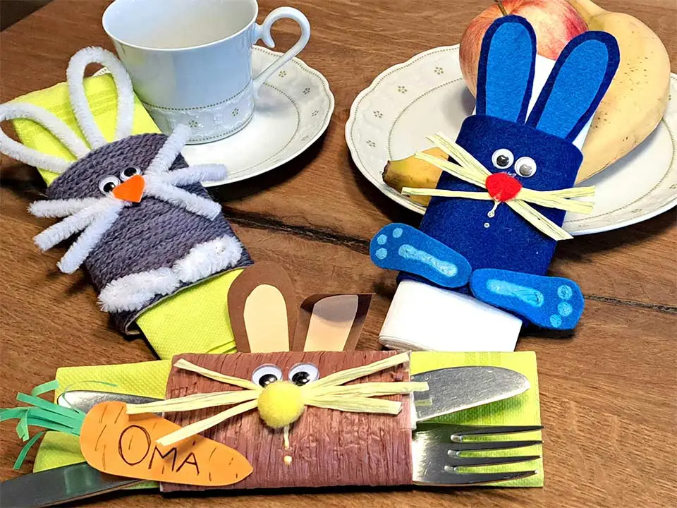 Hasen-Serviettenringe