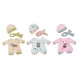 103.195.010 - Puppen-Kleiderset 3 Sets (30-36 cm)
