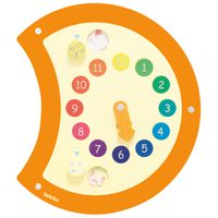 Wandspielobjekt Raupe Uhr