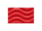 Laternenrohling Wellpappe eckig, rot, 5 Stk.
