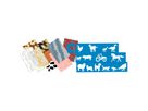 Schablonen und Papier Set Bauernhof