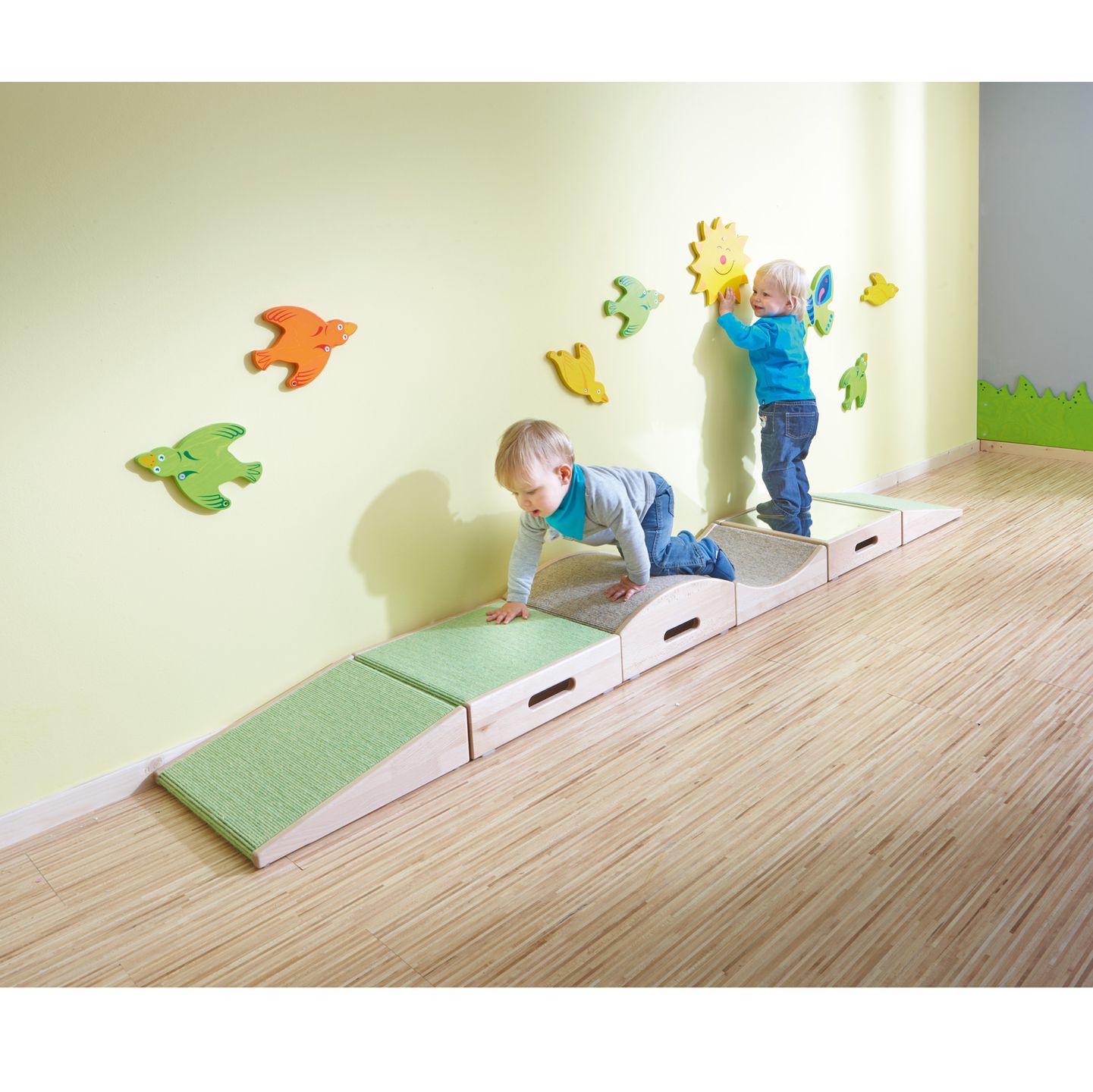 Podest-Kombination 1 klein, 6-teilig