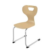Freischwinger solit:sit
Sitzhöhe 46 cm
Material: Buchensperrholz, Stahl pulverbeschichtet