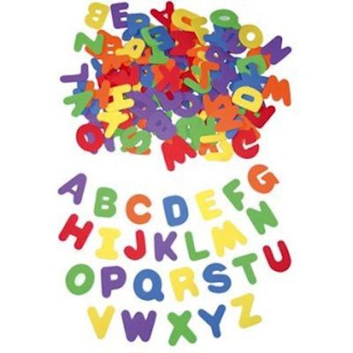 Buchstaben aus Moosgummi