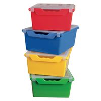 ErgoTray Boxen hoch L, B 30,7 x H 15,2 x T 37 cm
Material: bruchsicherem und recyclebarem Kunststoff