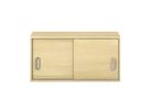 Pureo Hängeschrank Schiebetüren, Furnier
mit 1 Einlegeboden
B 100 x H 50 x T 42 cm