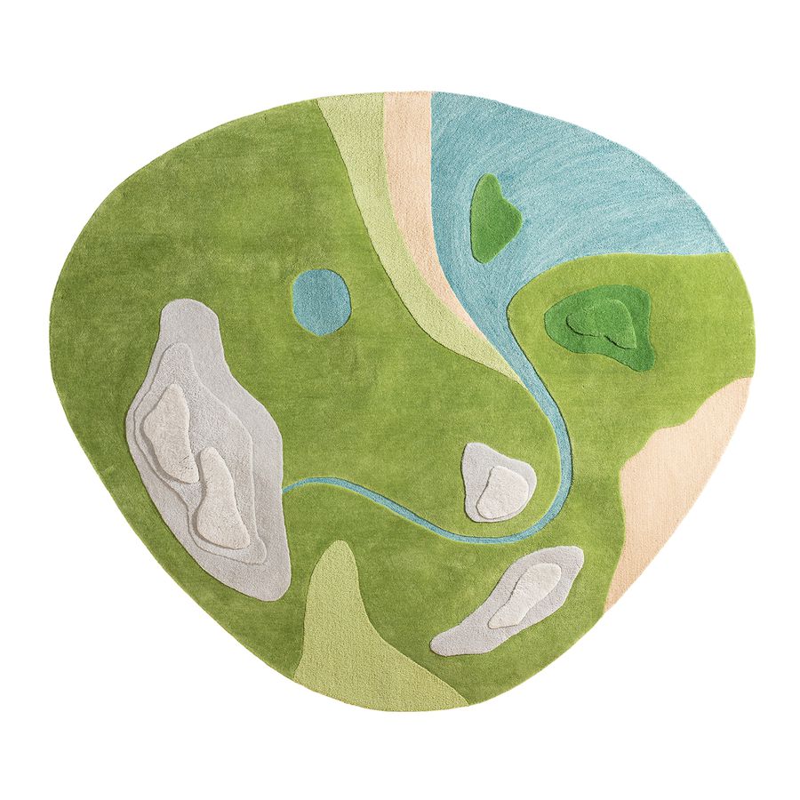 3D Teppich Wieslauftal