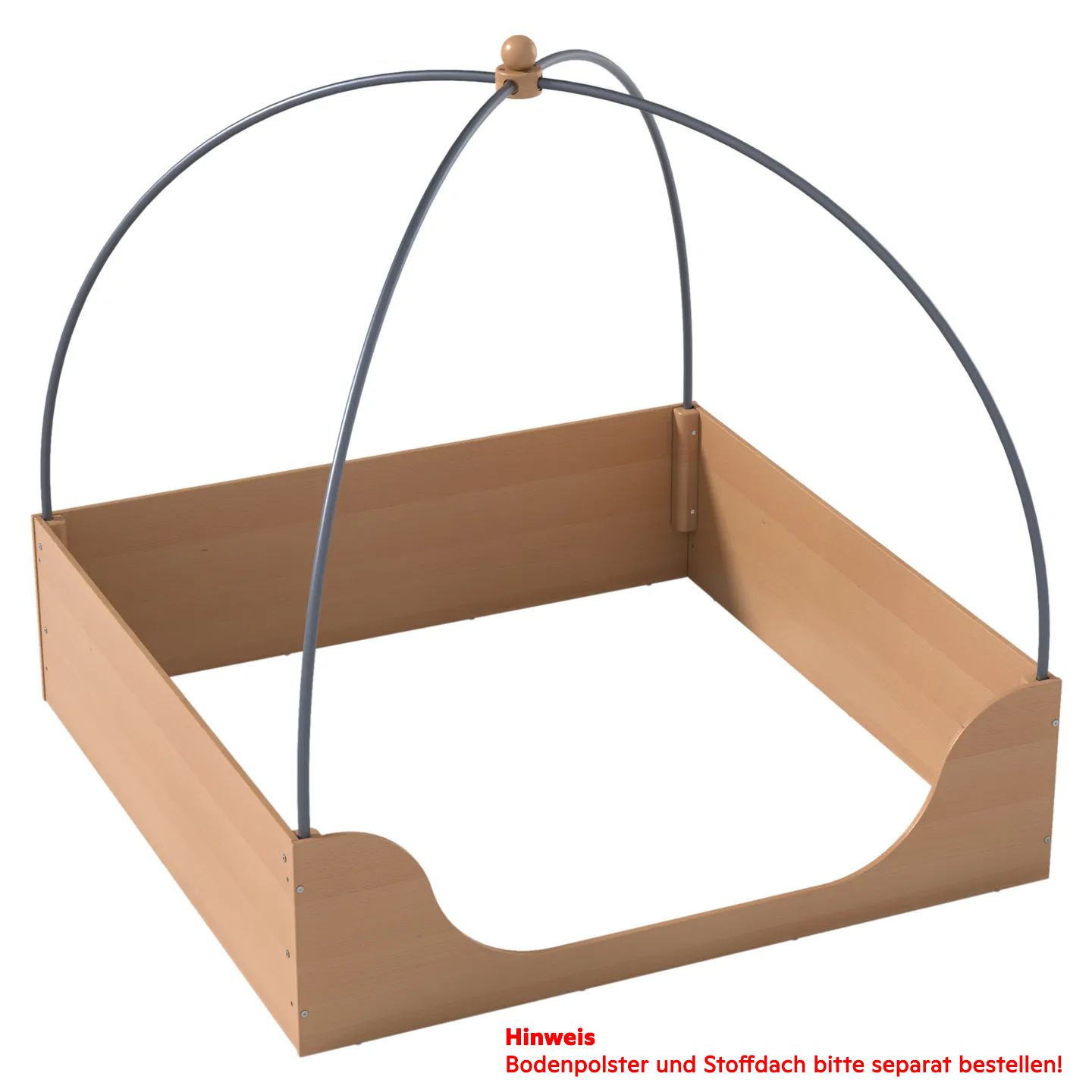 Kleine Sinneshöhle, L 157,6 x H 160 x B 157,6 cm