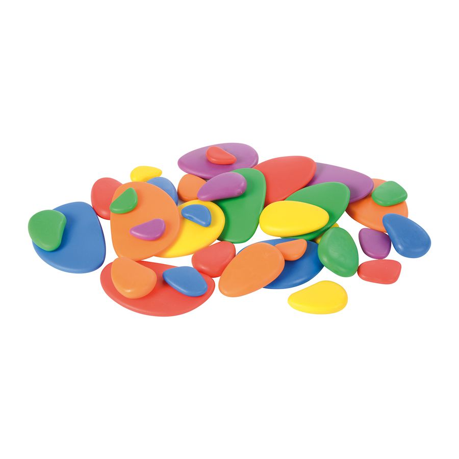 Regenbogen Kieselsteine