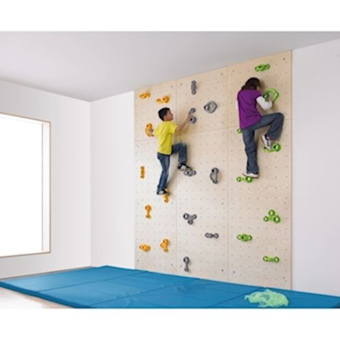 Kletterwand gross, flexibel, B 89,6 x H 216 cm