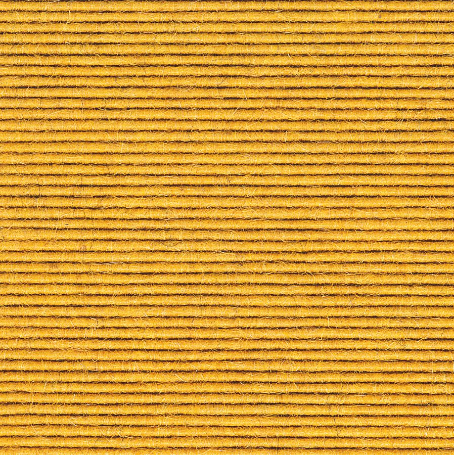 Tretford-Teppich Ø 200 cm mit Umkettlung, T568 Maisgelb