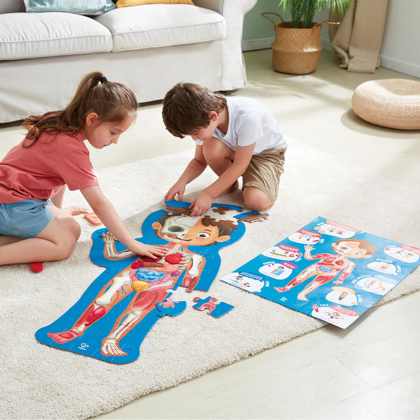 Puzzle Mein Körper, 60 Teile