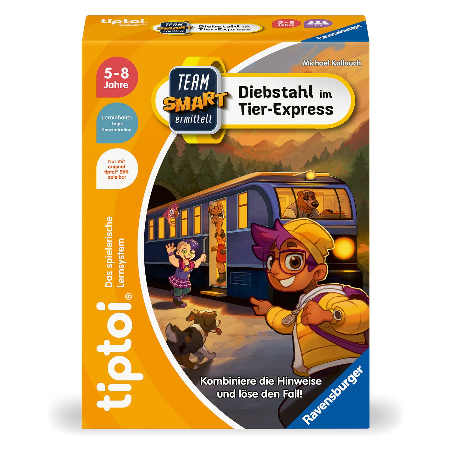 Tiptoi Team SMART ermittelt - Diebstahl im Tierexpress