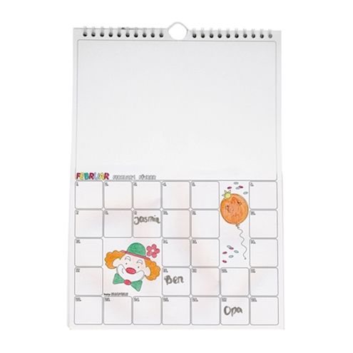 Bastelkalender Jahr A4