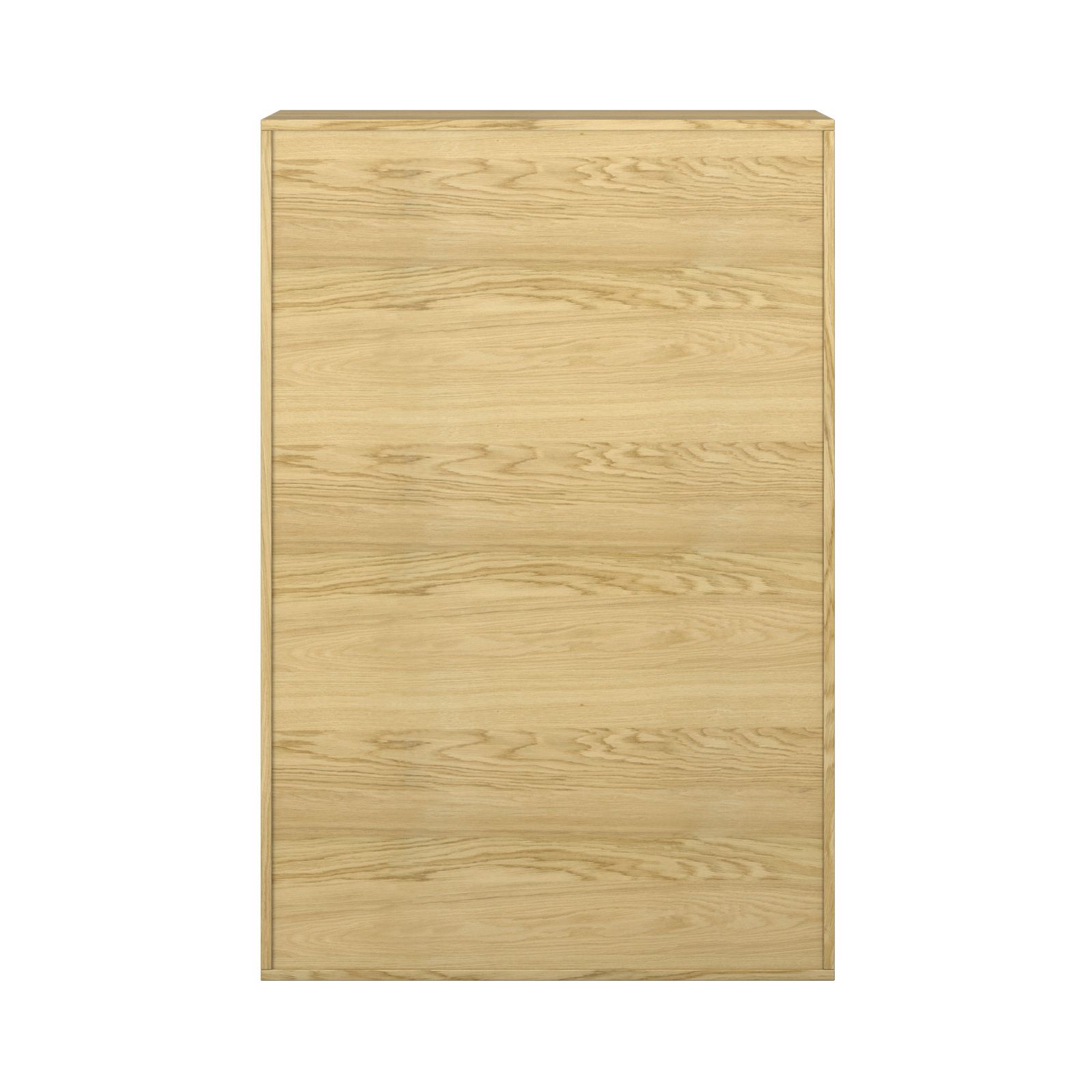 Pureo Regalschrank offen Furnier, mit 3 Einlegeböden, B 100 x H 150 x T 60 cm