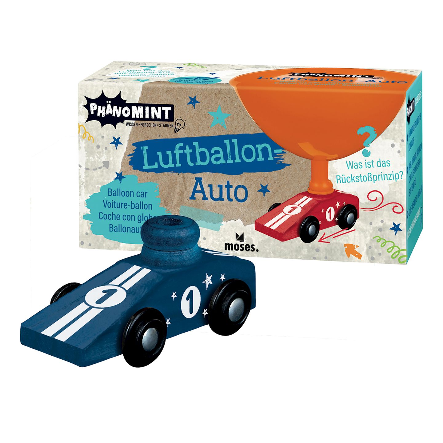 PhänoMINT Luftballon-Auto