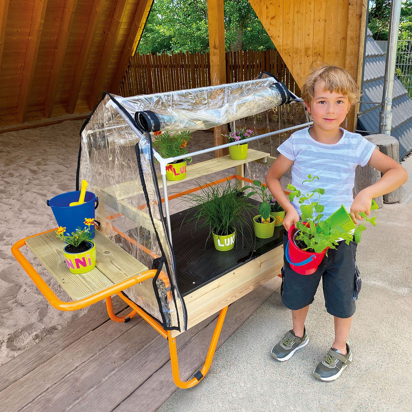 Mobiles Gewächshaus Topplay