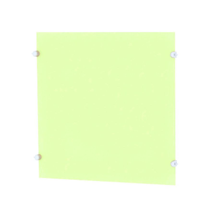 Acrylglasrückwand für Raumtrennregal, Acrylglas-Farbe grün