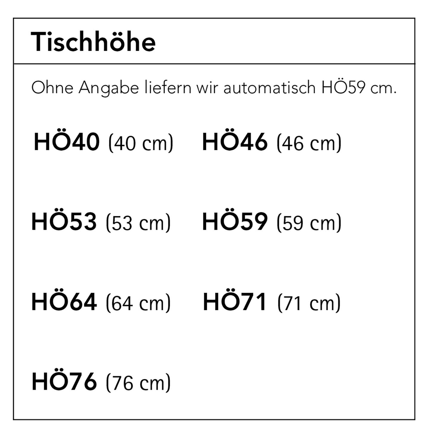 Rechteck-Tisch, B 140 x T 70 cm
