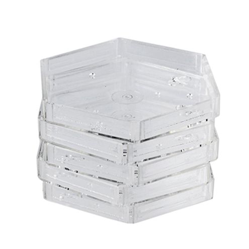 Prismo transparent Set, Dreiecksteine, ca. 400 Stk.