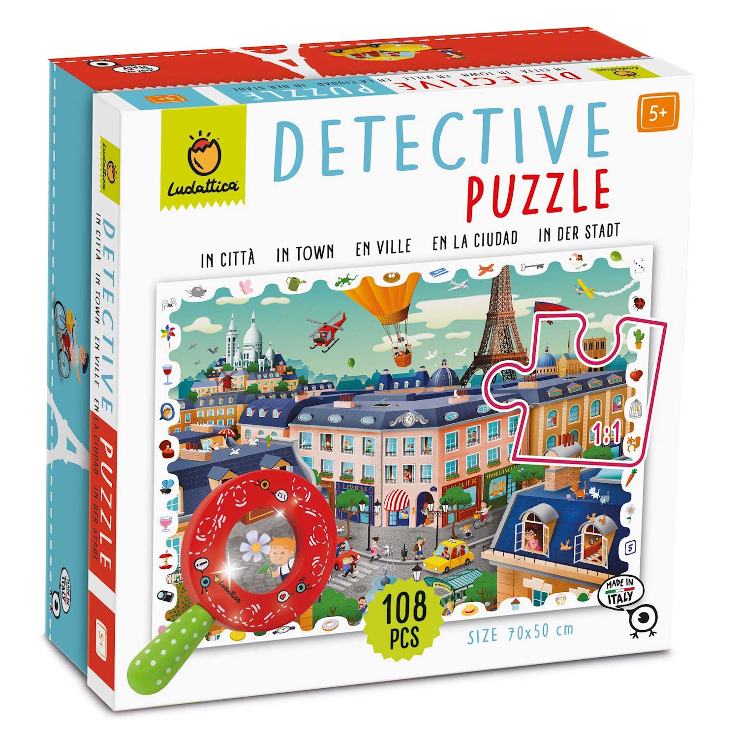 Detective Puzzle Stadt 103 Teile