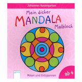 111.801.000 - Mein dicker Mandala Malblock - Malen und Entspannen ab 4 Jahren