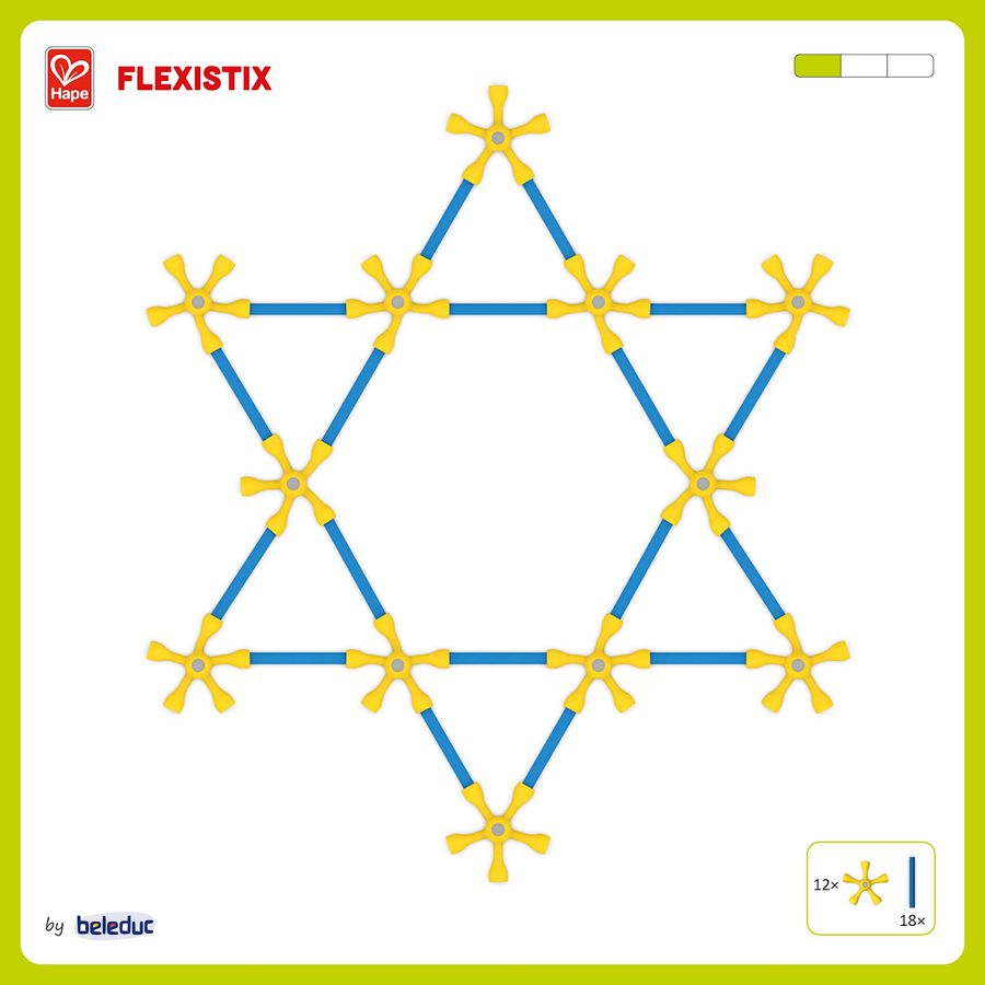 Flexistix XXL Kindergarten Set, 520 Teile