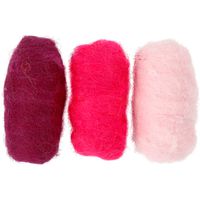 Märchenwolle 3 x 10 g, Harmonie in Rosa