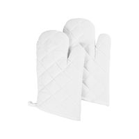 Topfhandschuhe weiss 18 x 28 cm