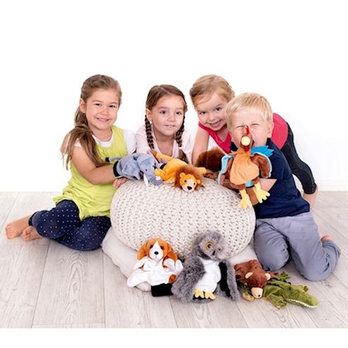 Eichhörnchen Handpuppe