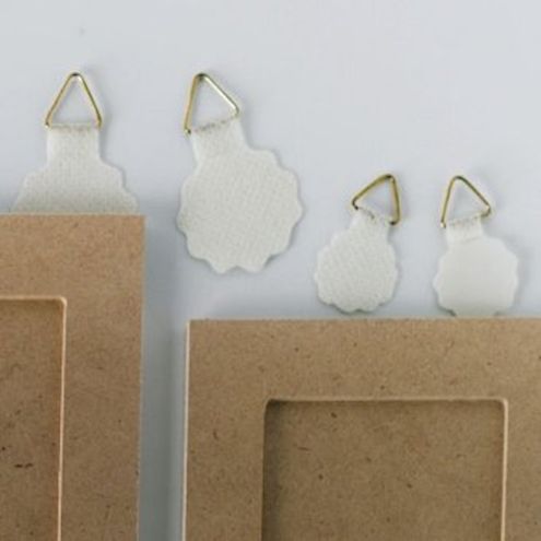 Bilder-/ Posteraufhänger, Ø 20 + 30 mm, 10 Stk.