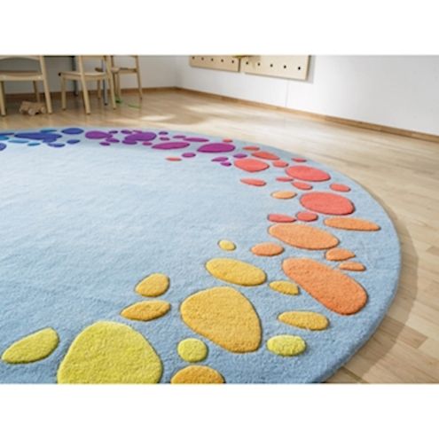 Teppich Regenbogen, Ø 2,50 m