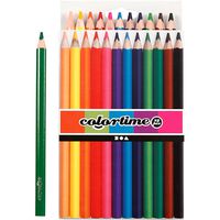 Farbstifte Colortime Jumbo Mine Ø 5 mm, 12 Stück