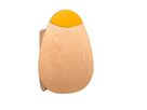 Wickel-Ei mit Kuppe gelb inkl. graue Wickelmatte