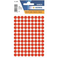 Farbpunkte HERMA Vario, rot