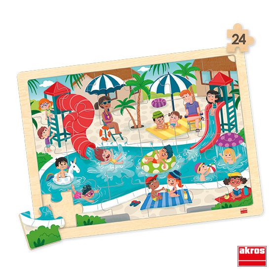 Puzzles Freizeit, 4x 24 Teile