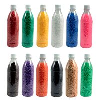 Bügelperlen uni, Flasche ca. 3500 Stk.