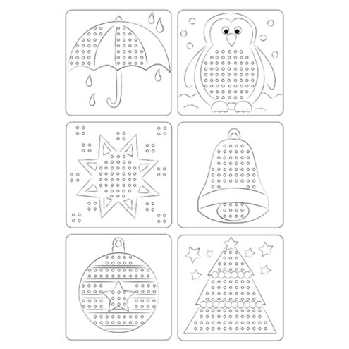 Kreuzstichvorlagen, 48 Karten