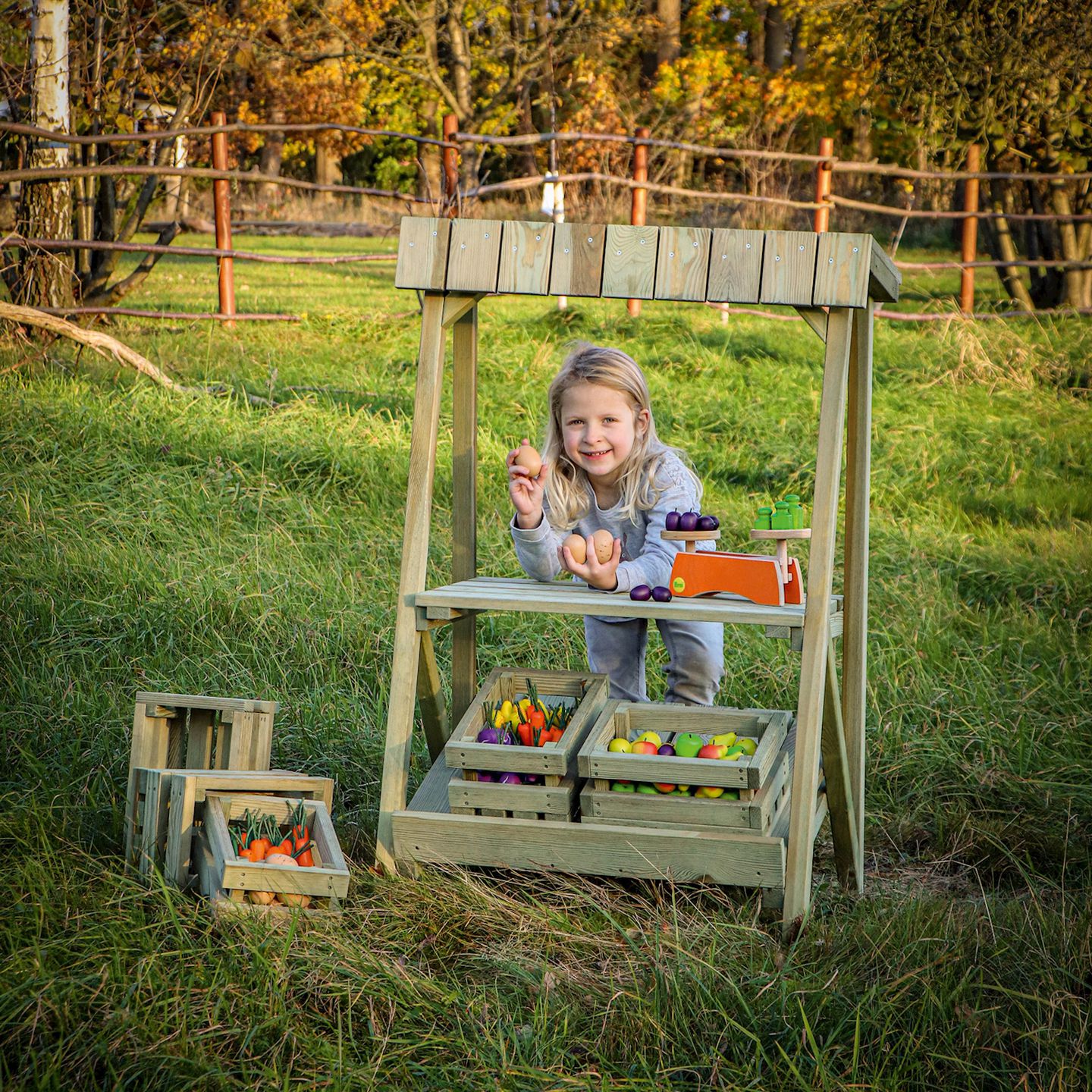 Marktstand Outdoor 77 x 51 x 117 cm