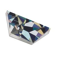 Glitzer-Trapeze gold/silber, 200 Stk.