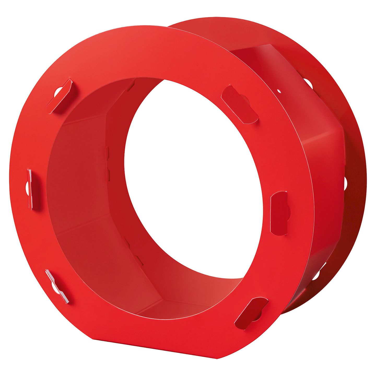 Laternen Rohlinge rund, rot, 5 Stück