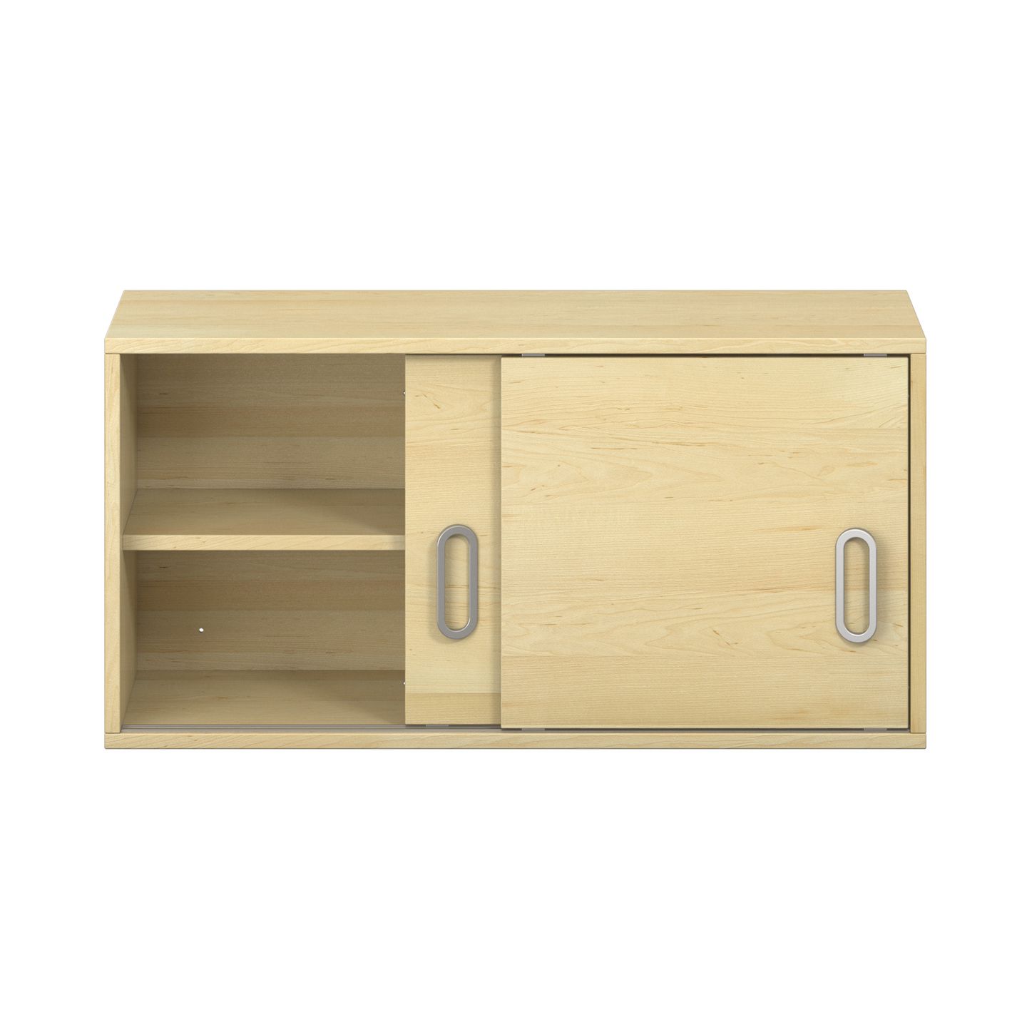 Pureo Hängeschrank Schiebetüren, Furnier
mit 1 Einlegeboden
B 100 x H 50 x T 42 cm
