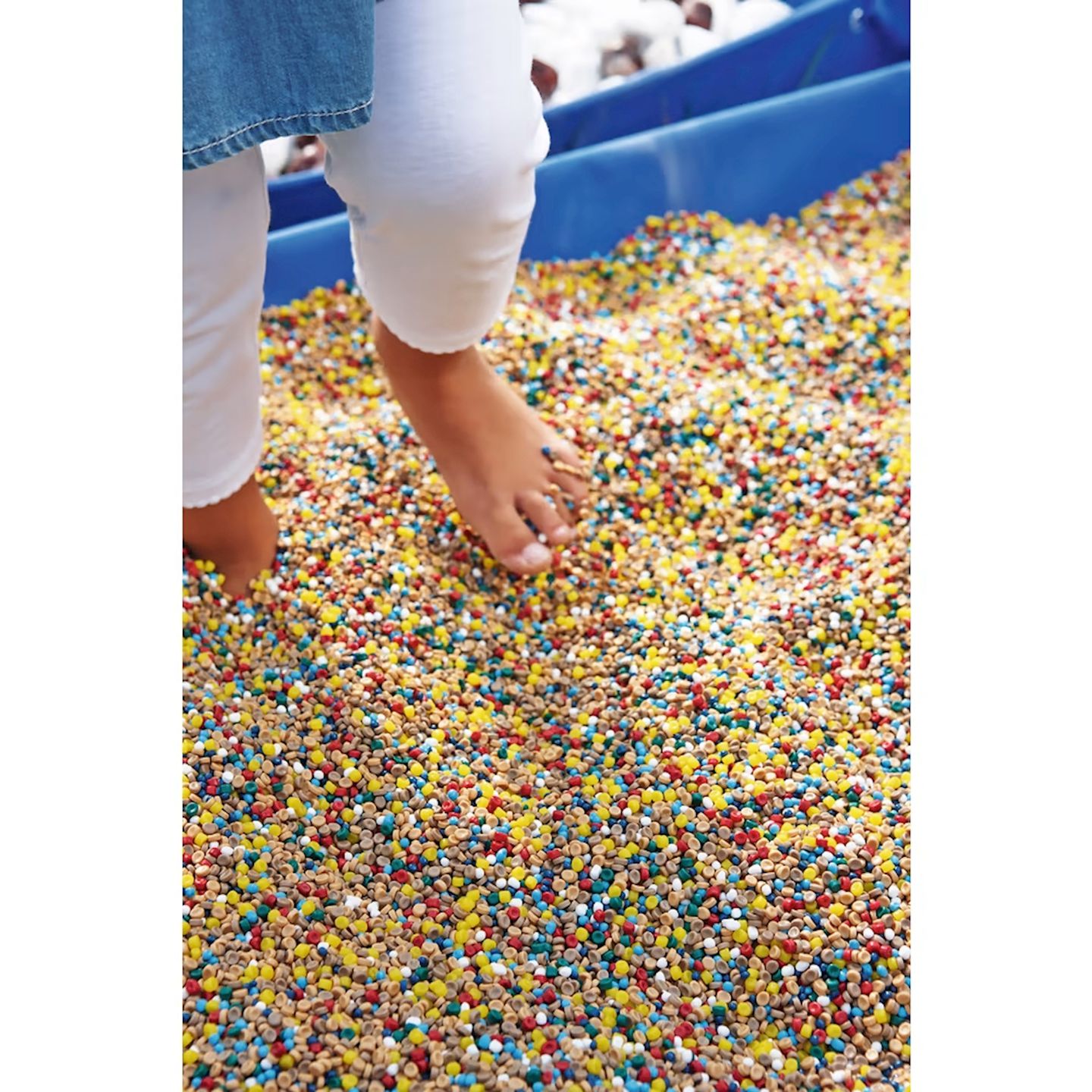 Kreativ- und Experimentierplane blau, L 80 cm