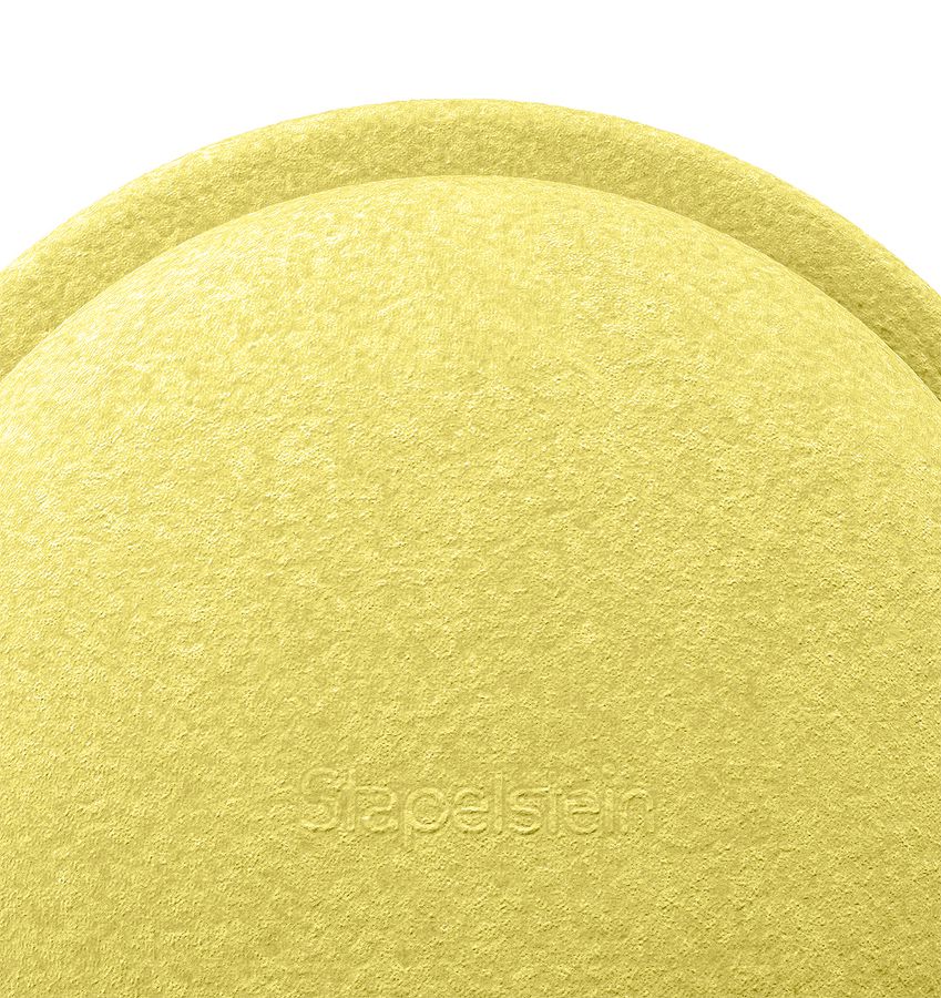 Stapelstein light gelb