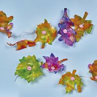 Lichterkette Herbst