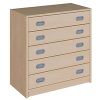 Schrank mit 5 Schubladen, B 102 x H 80 x T 40 cm
