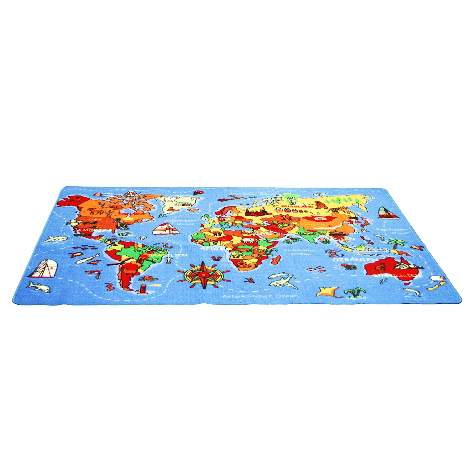 Spielteppich Welt 140 x 200 cm